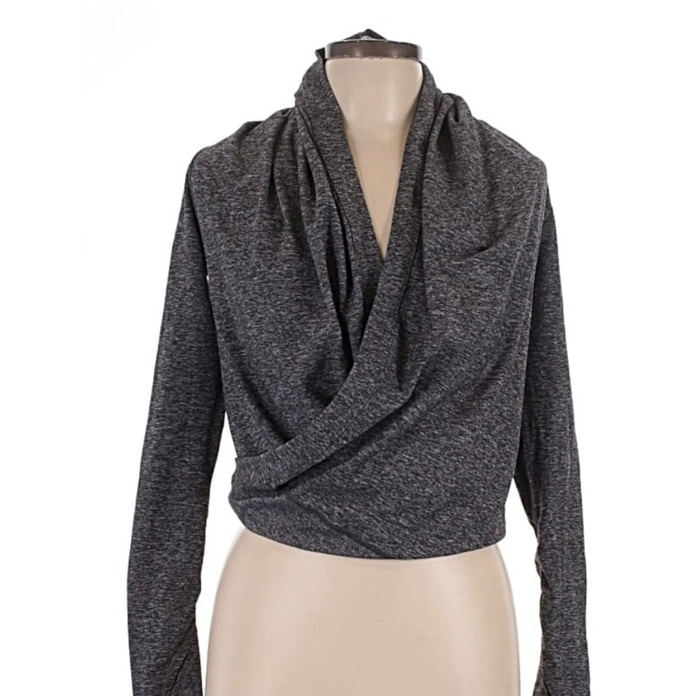 ivivva Women's Gray Drape Sweater